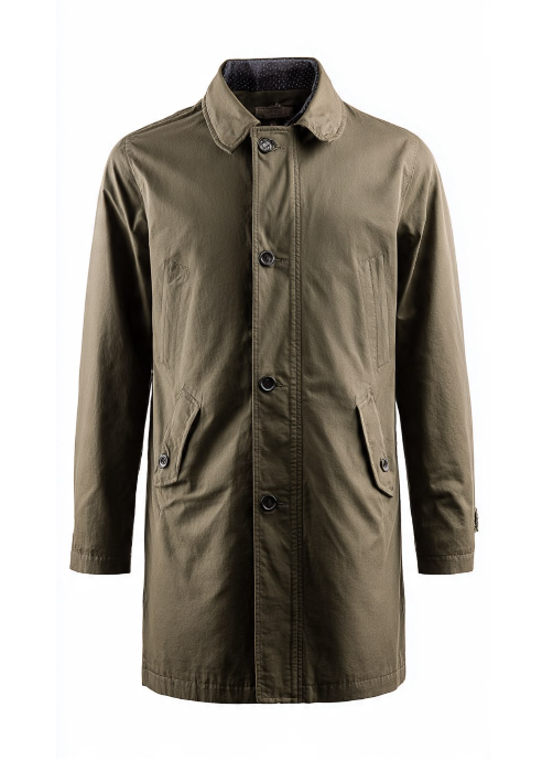 Textile Long Jacket